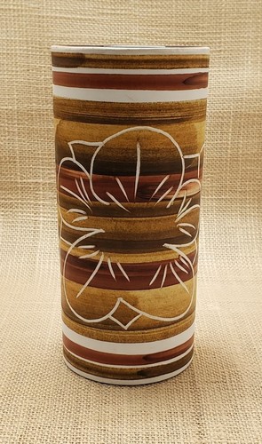 Studiokeramik vase scraffito - studiokeramik,
