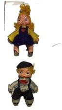 2 Vintage Puppen 1950er/60er