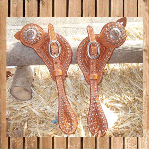 Westernsporenriemen dots - westernsporenriemen,