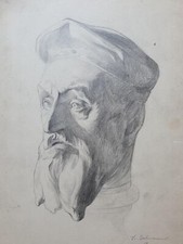 Bleistiftzeichnung um 1900 