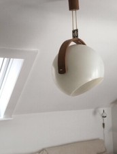 Space Age Hängeleuchte aus Bugholz Leuchte 60er 70er Lampe Pendelleuchte Temde