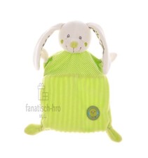 Nicotoy Schmusetuch Hase grün