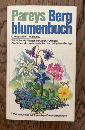 Pareys bergblumenbuch - pareys,