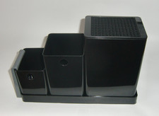 ERNESTO Küchen-Organizer 5tlg Set Aufbewahrungsboxen m. Löffelablage Messerblock