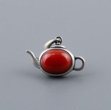 I05 Pendant Teapot Silver 925