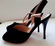 Comme Il Faut Tango Schuhe 37 Wildleder Neu 9 cm Absatz 