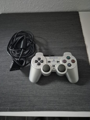 Ps2 original controller silber - original,