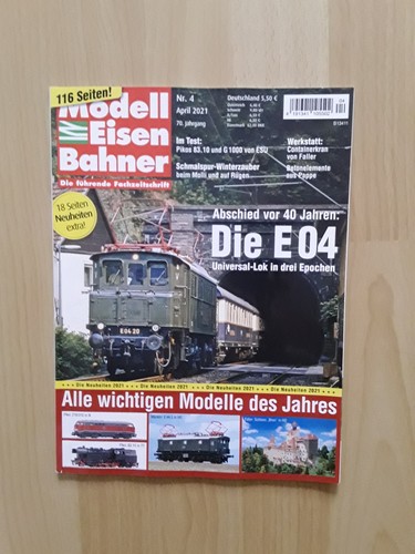 Modelleisenbahner 4 april - nr.,