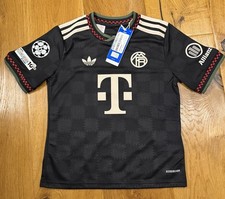 FC Bayern München Champions League Trikot Größe 140 - Nr. 20 Bischof NEU