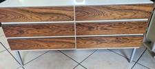 Vintage SIDEBOARD Mit 6 SCHUBLADEN 70 -ER Original ZUSTAND INTERLÜBKE