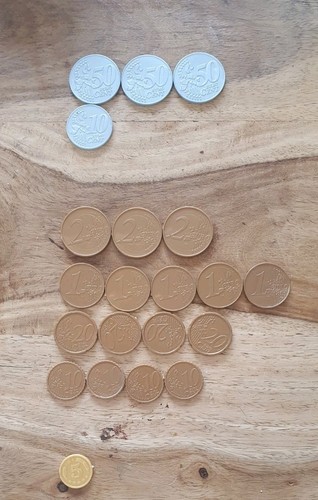 Kinderspielgeld münzen - ,