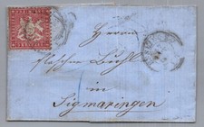 Württemberg Brief MiNr 26 -
