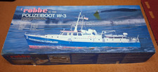 Robbe Nr. 1000, Polizeiboot W-3 + Beschlagsatz + Motoren, 1:25, Hobbyaufgabe