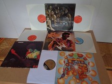 4xLPs JIMI HENDRIX - BEST OF/ELECTRIC LADYLAND/PROFILE/BAND OF GYPSYS psych rock