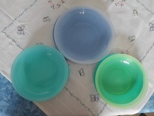 Tupperware Junge Welle  3 Schüssel (1 x 1 L, 2 x 700 ml) mit Deckel