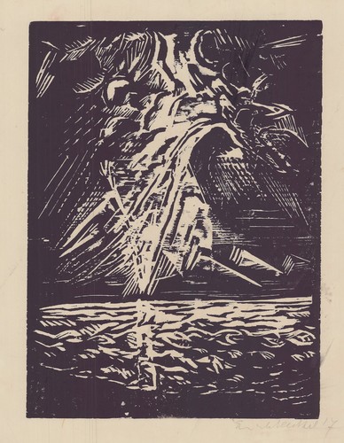 Erich heckel wolken - heckel,
