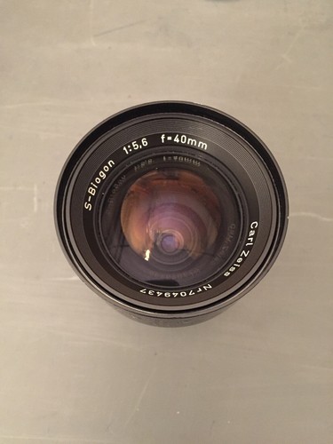 Zeiss biogon 6 40mm - s, 1:5,6/40mm