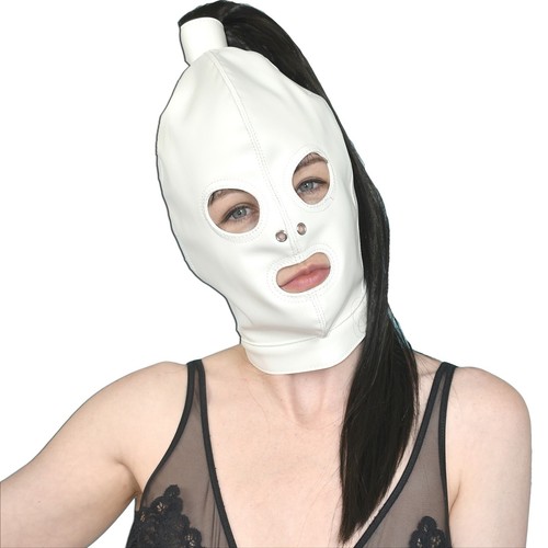 Sexy maske mit zopf - maske, bondage