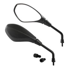 1 Paar Satz Motorrad Roller Spiegel E-geprüft Rückspiegel M10 M8 Rechtsgewinde 