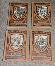 Oskar Höcker, Das Ahnenschloß Band 1 - 4, Verlag Gehlen o.J. ca. 1920er Jahre
