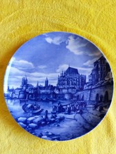 Fürstenberg  - Sammelteller  - Köln Jahresteller 1974 - Stadtansicht um 1850