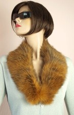 Pelz Schal Kragen Fell Mantel