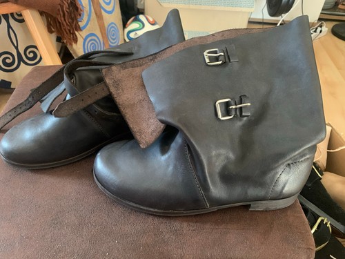 Mittelalter halbstiefel - mittelalter,,