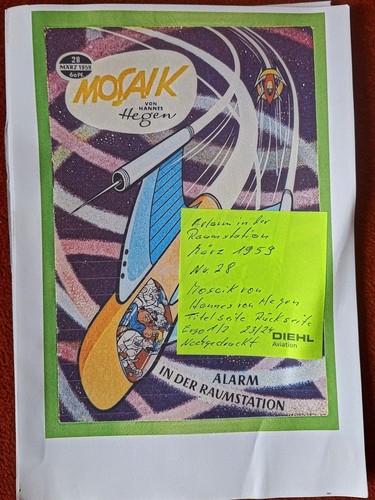 Mosaik ddr comics - mosaik,