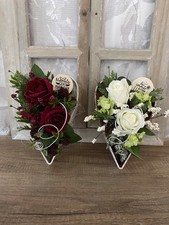 Kleines Grabherz Grabdeko