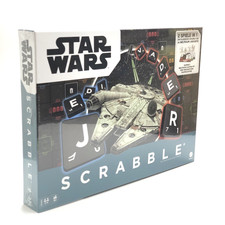 Star Wars Scrabble Mattel Spiel | Familien Brettspiel Wortspiel | Neu OVP RAR