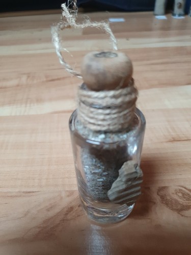 Kleine flasche sand ostsee - kleine,