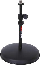 Mwave MS032 Tisch-Mikrofonständer Tischstativ höhenverstellbar schwarz NEU