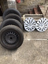 Winterreifen+Stahlfelgen+VW