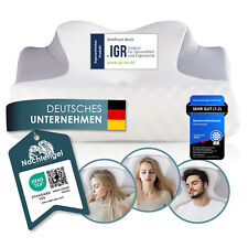 Nackenstützkissen Orthopädisches Memory Foam Kopfkissen Ergonomisch B-Ware!