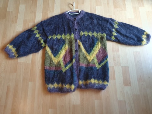 Mohair strickjacke - mohair,