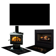 Kaminbodenplatte aus ESG-Glas