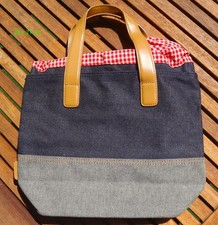 Shopper, Esprit, Jeansblau mit