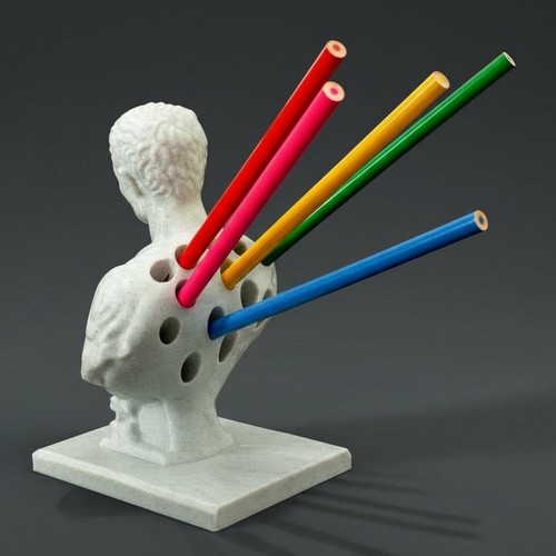 Caesar büste stifthalter - caesar-büste,