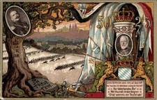 Litho Ulanen fürchten Gott, sonst nichts auf der Welt, für... - 11400131