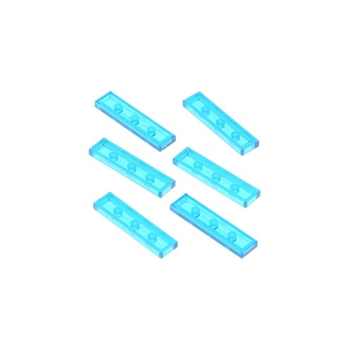 Lego fliese 1x4 transparent - lego,