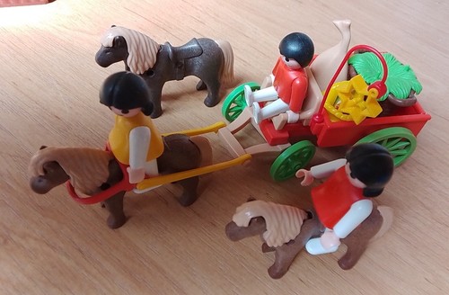 Playmobil konvolut ponykutsche - playmobil,