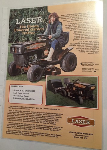 Laser westwood honda - laser,
