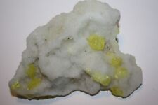 Schwefel auf Calcit Sizilien (ES 70 A)