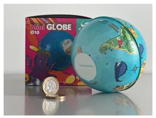 Exerz 10cm mini globus - mini, mit