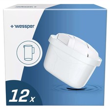 Wessper AquaMax Filterkartuschen ersetzen Brita Maxtra+, reduzieren Kalk & Chlor