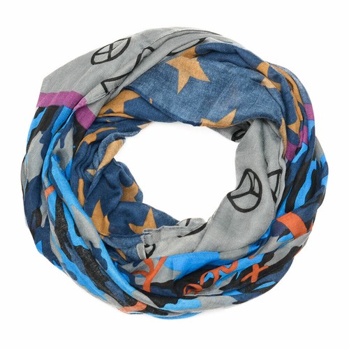 Loop schal camouflage sterne - camouflage,