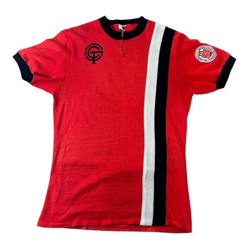 70er radtrikot rot - 70er,