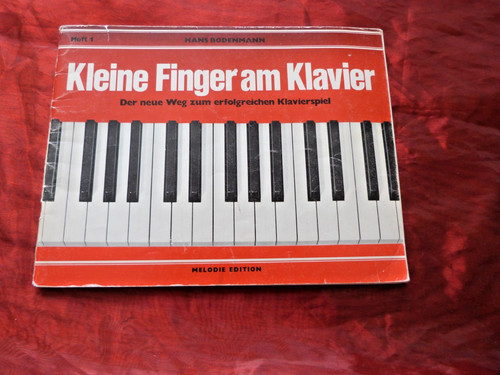 Kleine finger klavier heft - finger,