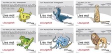 Lies mal Lösungsheft 1, 2, 3