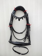 Leder Dressur Kurbel Trense